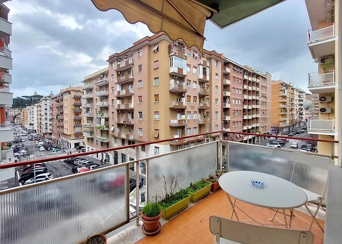 Welcome In Vatican Vista With Balcony Apartament Rzym
